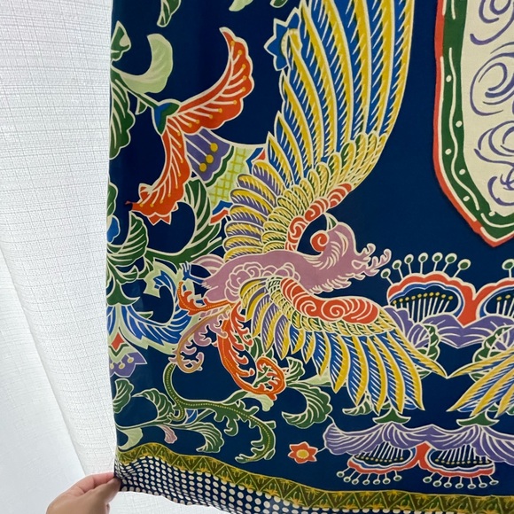 Anthropologie Silk Boho Dress - Picture 4 of 13